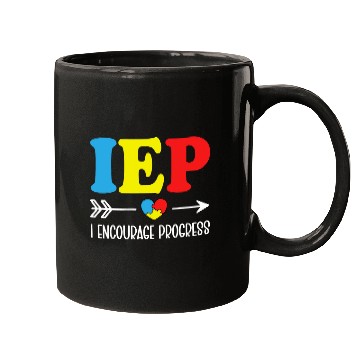 Discover IEP I Encourage Progress Special Education Teacher School 3 Mugs