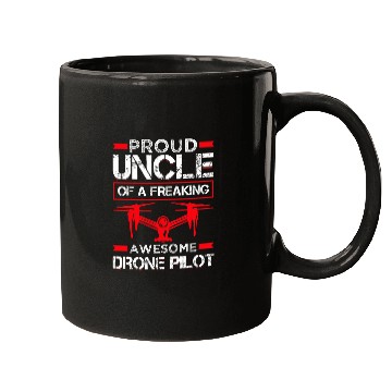 Discover Quadcopter Drone Pilot Uncle Mugs