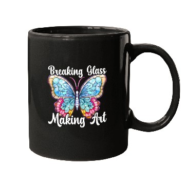 Discover Stained Glass Abstract Crafting Glass Painter Mugs