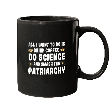Discover Steminist Women Advocate STEM Student Science Coffee Lover Mugs