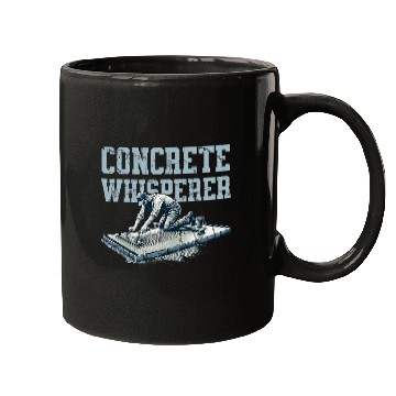 Discover Funny Concrete asphalt Cement worker 8 Mugs