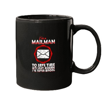 Discover mailman postman postal worker 30 Mugs
