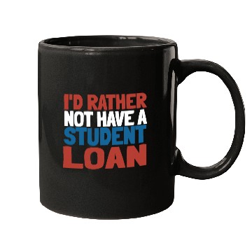 Discover Funny Debt Education Student Loan Mugs