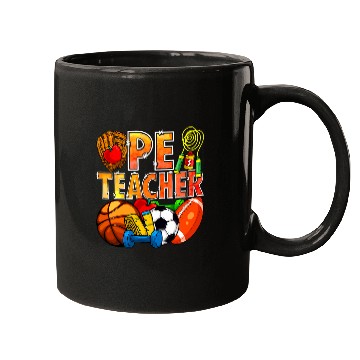Discover Physical Education Funny PE Teacher Back To School Teaching Mugs