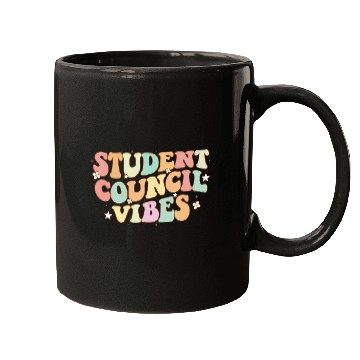Discover Groovy Student Council Vibes School Student Council Mugs