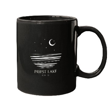 Discover Priest Lake Idaho 1 Mugs