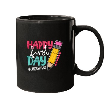 Discover Happy First Day Back To School Pupil Student Teacher Mugs