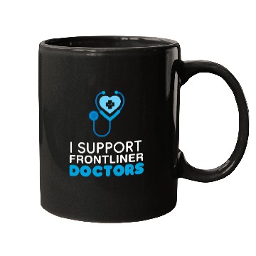Discover Support Frontliner Doctor nurses Health Worker Stethoscope Mugs