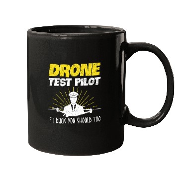 Discover Quadrocopter Flying Quote for a Drone Hobby Pilot Mugs