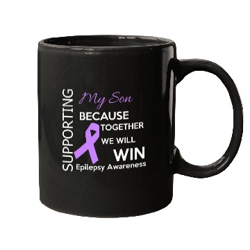 Discover Supporting my Son Epilepsy Awareness Mugs