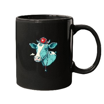 Discover medicals Nursing Cattle on nurses Cow Mugs