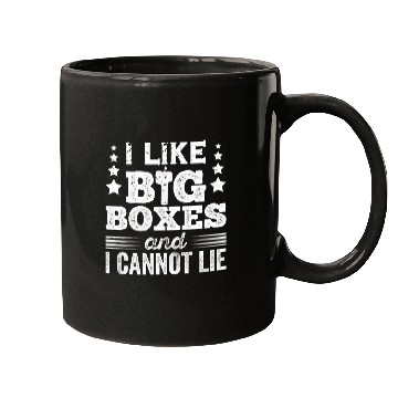 Discover I Like Big Boxes And I Cannot Lie Mailbox Postal Carrier Mugs