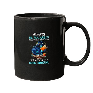 Discover book dragon always book dragon book lovers Mugs