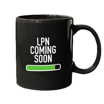 Discover LPN Coming Soon Nursing Student Grad Mugs