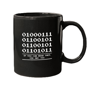 Discover If You Can Read This You Are Too Programmer Coder Mugs