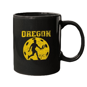 Discover Mens Pickleball Oregon Mugs