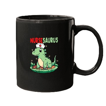 Discover nursessaurus nurses TRexs Dinosaur nursess Mugs