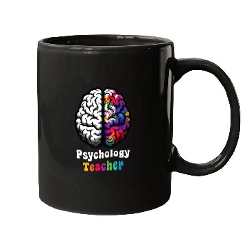 Discover Psychology Teacher Student Mind Brain Psychology Mugs