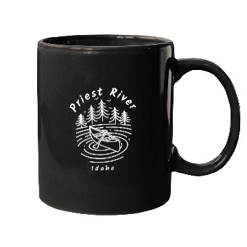Discover Priest River Idaho Mugs