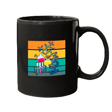 Discover Chemistry laboratory bacteriologist microbiologist Mugs