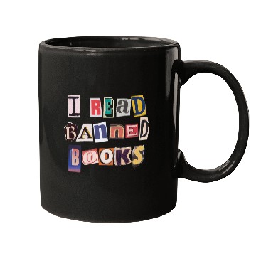 Discover I Read Banned Books Funny Book Reader Mugs
