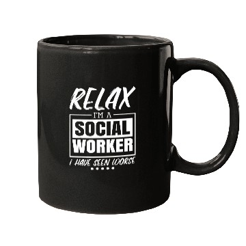 Discover Social Worker design for Community and School Social Workers Mugs