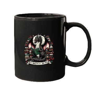 Discover Book Dragon Yes I Really Do Need All These Books Mugs