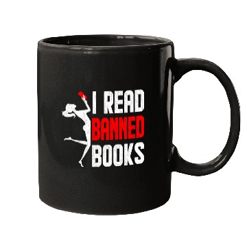 Discover I Read Banned Book Bookworm Reader Nerd Bookish Librarian Mugs