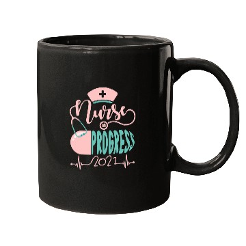 Discover Nursing Student Graduation In Progress nurses Grad Class 1 Mugs