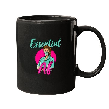 Discover Nursing Student Doctor Essential AF nurses Mugs