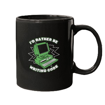 Discover Id Rather Be Writing Code Developer Coder Programmer Mugs