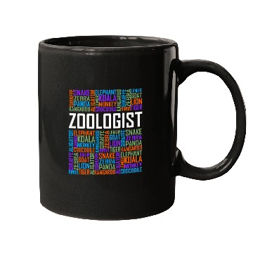Discover Zoologist Words Zoology Graduate Student Mugs