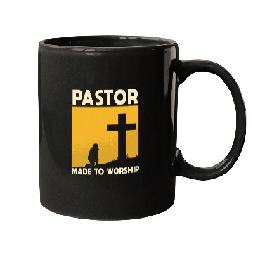 Discover Pastor Made To Worship Priest Pastor Clergyman Mugs