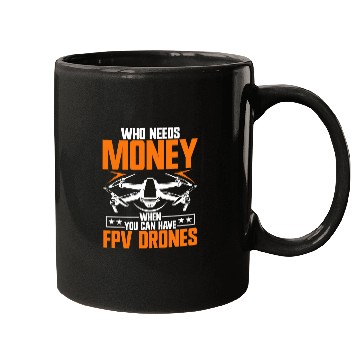 Discover FPV Drone with Camera Drone Goggles Drone Kit Quadroctoper Mugs