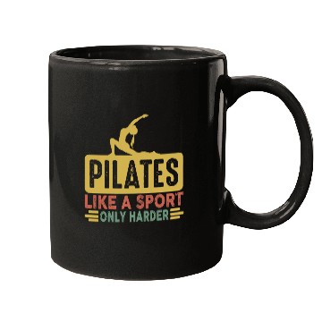 Discover Womens Funny Instructor Pilates Exercise Lover Yoga Teacher Class Mugs