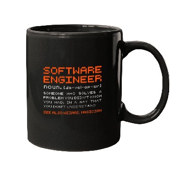Discover Software Engineer Definition Software Developer Programmer Mugs