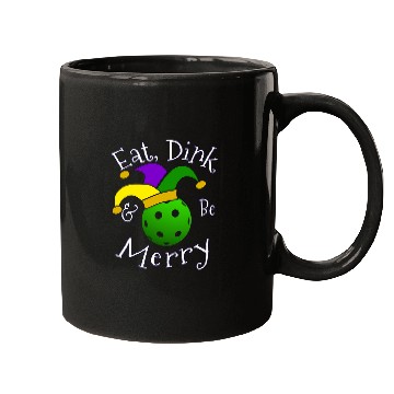 Discover Mardi Gras Pickleball Mugs