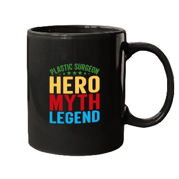 Discover Plastic Surgeon Legend Surgery Expert Doctor Graphic Mugs