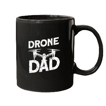 Discover Mens Drone Dad Drone Pilot vintages Drone 2 Mugs