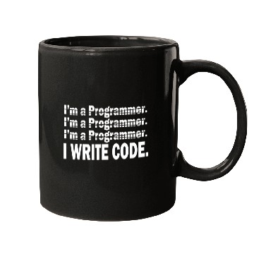 Discover Software Developer Im a programmer Mugs