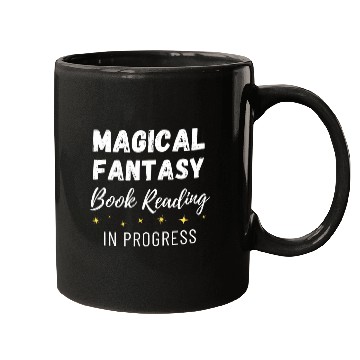 Discover Magical Fantasy Magical Fantasy Book Reading in Progress Mugs