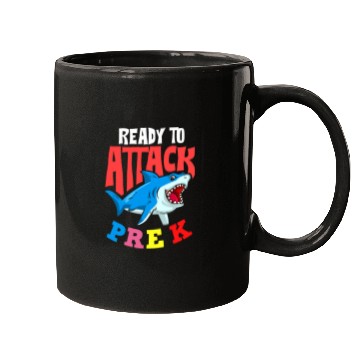 Discover Ready To Attack Pre K Student Teaching Pre K Teacher Mugs