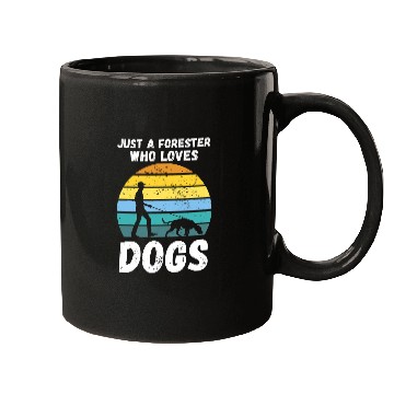Discover Forest Forestry Worker Dogs Forester Mugs