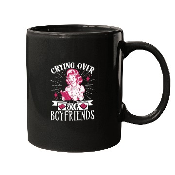 Discover Crying Over Book Boyfriends 1 Mugs