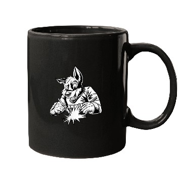 Discover Welding Fox Metal Worker Welder Mugs