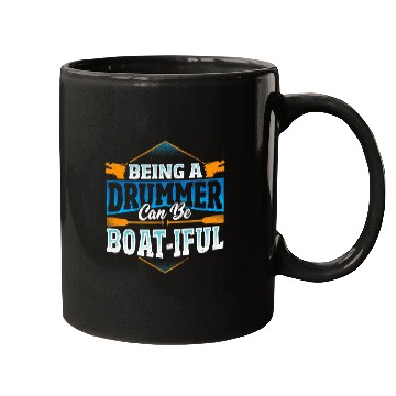 Discover Dragon Boat Race Drummer Mugs