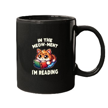 Discover Reading Book Cat For Library Reading Teacher Mugs