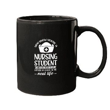 Discover You know youre a nursing student nurses 1 Mugs