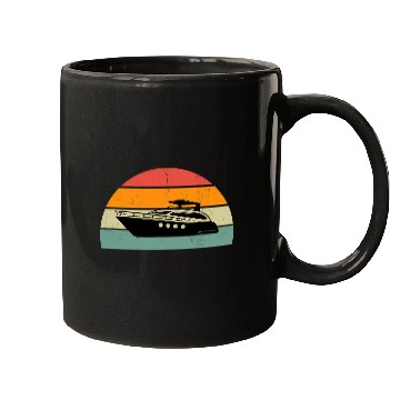 Discover boat yacht vintages sailor gift personalised captain Mugs