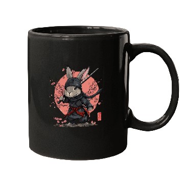 Discover Anime Ninja Rabbit Manga Easter Bunny Mugs